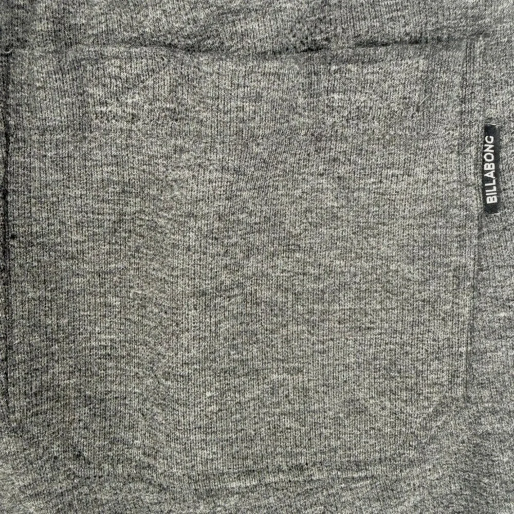 Billabong Mens Fleece Joggers Charcoal Gray Heather Sweatpants Size M Drawstring